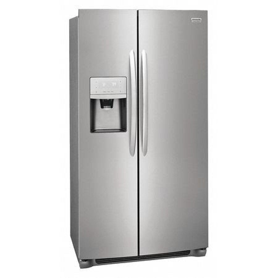 FRIGIDAIRE FGSS2635TF Refrigerator and Freezer,Side by Side,SS