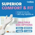 thumbnail image 6 of CareMates Vytrile Powder-Free Examination Gloves, Large, 50 Count, 6 of 6