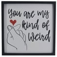 thumbnail image 5 of You Are My Kind of Weird Finger Sign, 5 of 5