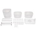 thumbnail image 4 of Miumaeov 3 Tier Laundry Hamper Basket Sorter Clothes Storage Organizer Shelf Rolling Cart, 4 of 12
