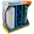 thumbnail image 2 of ThermoFlask Bouteille en Acier Inoxydable 1.2L (40oz) Bec & Paille Combo Lot de 2 Gris Glace & Pin, 2 of 7