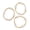 B, variant on 3Pcs Women Bracelet Adjustable Opening Design Imitation Pearl Stacking Bracelet Anti-Fading Alloy Versatile Jewelry Gift
