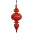 thumbnail image 7 of Vickerman 7" Ant Gold Candy Finial Ornaments with UV-Resistant Finish and Pre-Drilled Cap, Set of 6, 7 of 7