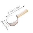 Donemore Measuring Scoop with Scale, 7.87x11.22x2.36 Inch Rice Flour ...