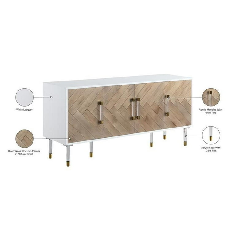 Meridian Furniture Jive Sideboard/Buffet Meridian Furniture Jive Sideboard/Buffet
