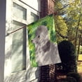 thumbnail image 2 of Grey Standard Poodle St. Patricks House Flag, 2 of 4