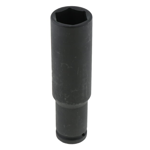 Juego de vasos de impacto de 30 tuercas de alta resistencia, accionamiento de 1/2 pulgada, 6 puntos, 150 mm de longitud