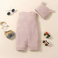 thumbnail image 4 of JIAYUE Boys Clothes Sets Solid Color O-Neck Baby & Sleeveless Romper 8 Pc Jumpsuit Bodysuit For Toddler Comfortable Soft Breathable Casual Wear Versatile Kids Outfits, 4 of 4