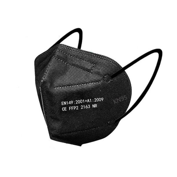 Máscara facial FFP2 / kn95 de 10 piezas, máscara protectora de cinco capas,máscara para adultos Abanopi Cubierta facial