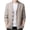 Beige, variant on Kukuzhu Men's Casual Shawl Collar Button Down Cabel Knit Cardigan Sweater with Pockets