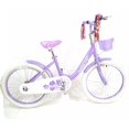 thumbnail image 3 of bicicleta para niña princess rodada 20 con parrilla y rueditas princess city, 3 of 3