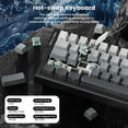 thumbnail image 6 of ATTACK SHARK X68 HE Rapid Trigger Keyboard Magnetic Switch 60% Wired 8KHz Magnetic Keyboard With 0.01mm RT Accuracy, Support RT/Snap Tap/DKS/MT/TGL, 6 of 10