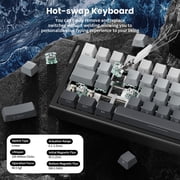 ATTACK SHARK X68 HE Rapid Trigger Keyboard Magnetic Switch 60% Wired 8KHz Magnetic Keyboard With 0.01mm RT Accuracy, Support RT/Snap Tap/DKS/MT/TGL