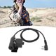 thumbnail image 4 of Auricular U94 PTT, Walkie Talkie Seguro Con Taza De Forma Ultrafina Conveniente U94 PTT Dureza De Alta Flexibilidad Para Walkie Talkies TK Head, 4 of 8