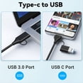 thumbnail image 4 of Divisor de Concentrador USB C 5 en 1, USB-C a RJ45, Lan Ethernet, Adaptador USB 2.0/3.0, Lector de Tarjetas SD/TF para , PC y PortáTil, 4 of 5