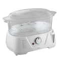 thumbnail image 1 of Vaporera de Alimentos Oster con 2 Bandejas Plegables y Temporizador 800 W Mod. CKSTST7711013 Blanco, 1 of 5