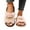 Pink, variant on Women Slippers Open Toe Soft Cushioned Sole Indoor Outdoor Warm Winter Slide Scuff Slipper