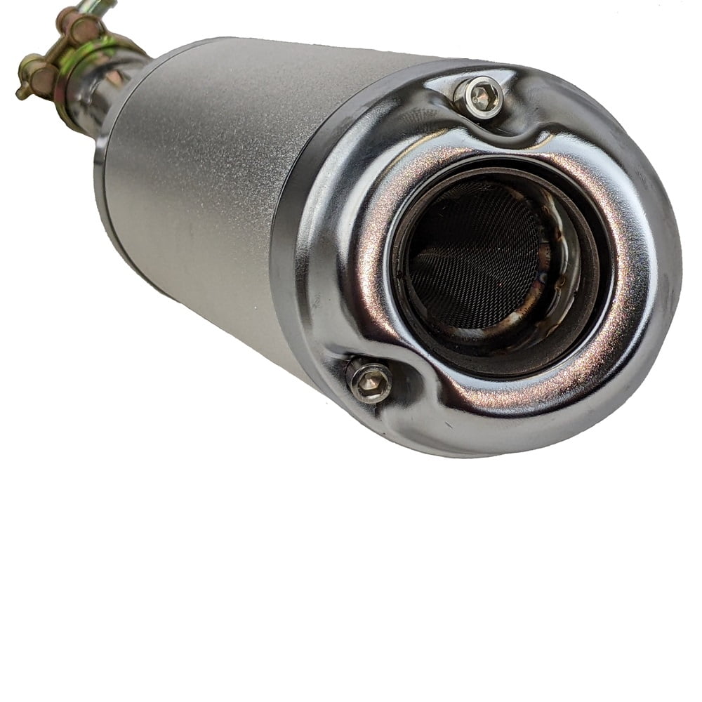 High Quality Vehicle Muffler with Header Pipe Mounting Insulator Strap
