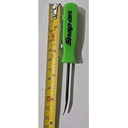 Snap-on tools Mini pocket pry bar w/clip green black logo