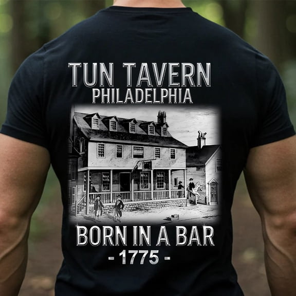 Trenditee Born in a Bar 1775 Tun Tavern T-Shirt