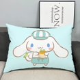 thumbnail image 1 of Cinnamoroll-funda de almohada decorativa, 30x50, 40x60, Anime Sanrio, Bonita, para decoración del hogar, habitación, novedad, 1 of 4
