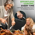 thumbnail image 3 of NUTRICHEF PKELKN8 ELECTRIC CUTTING & CARVING KNIFE SLICER, 3 of 7