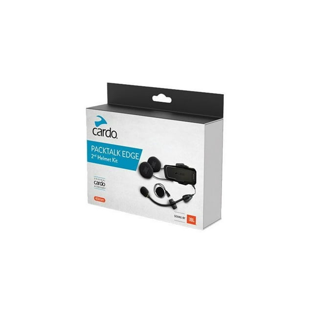 Casco Cardo Packtalk EDGE 2ND con sonido de JBL Black