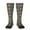 2 Black-2, variant on Animal Paw Print Compression Socks for Both Men And Women for Running, Travel, Flight, Nurse