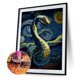 thumbnail image 2 of Pintura de diamante 5D DIY Kit de serpiente de taladro redondo completo Arte Decoración del hogar (B6475) Hugtrwg Para estrenar, 2 of 9