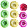 thumbnail image 1 of 60 Piezas Cubiertas para Tazones de Comida Cubiertas para Alimentos Cubiertas de Almacenamiento Elásticas Reutilizables Coloridas Cubiertas para Tazones de Plástico Cubiertas para Platos para Familia, 1 of 5