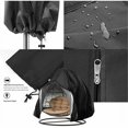 thumbnail image 3 of Funda para silla colgante tipo huevo para patio, resistente al agua, para uso en exteriores, 3 of 5