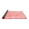 thumbnail image 2 of Ahgly Company Indoor Square Abstract Red Modern Area Rugs, 6' Square, 2 of 4