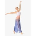 thumbnail image 2 of Girls Hand Painted High Slit Mesh Lyrical Dress, 2 of 11