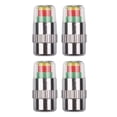 thumbnail image 2 of 4 tapones de válvula para válvula de control de presión de neumáticos de coche genéricos, indicador de repuesto, tapas de aire de, 2 of 8