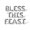 Silver, variant on Letter Balloons - BLESS THIS FEAST 16" Inch Alphabet Letters Foil Mylar Balloon Thanksgiving Party Banner (White)