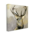 thumbnail image 3 of Stupell Elk Forest Wildlife Portrait Animals & Insects Painting Gallery Wrapped Canvas Print Wall Art, 3 of 7