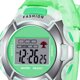 thumbnail image 4 of FELTECHELECTR Relojes para niños, reloj electrónico para estudiantes, reloj deportivo impermeable, reloj electrónico luminoso para niños, color verde, 4 of 6