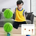 thumbnail image 3 of Naierhg Indoor Silent Basketball High Rebound Low Noise Dribbling Training High Density Foam Practice Sports Bouncy Ball s s Gift, 3 of 8
