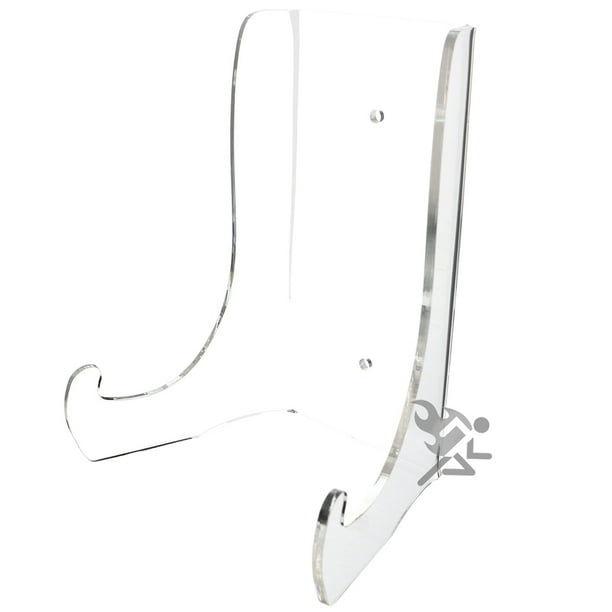 12" Heavy Duty Clear Acrylic Plate Display Stand Easel