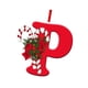 thumbnail image 4 of Adorno navideño con letras, decoración navideña colgante, decoración decorativa DIY para colgar. P, 4 of 9