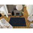 thumbnail image 2 of Garland Rug Charleston Polyproyplene Navy Indoor Area Rug, 6' x 9', 2 of 7