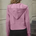 thumbnail image 7 of VISALY Half Zip Pullover Tunic Sweatshirt Half Zip Sweatshirts Cropped Hoodies Quarter Zip Up Pullover Sweaters Fall Outfits Winter Clothes Casual Sweaters Tunic Sweater Fall Sweatshirts Purple Xxl, 7 of 7