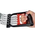 thumbnail image 2 of KAKOWELY Leg Training Equipment Multifunctional Rally Useful Muscles Strengthen Exerciser Physical Ergonomic Handle Pull Rope Leg Pratical Training Fitness Equipment (Chrome of Spring), 2 of 5