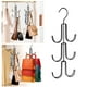 thumbnail image 2 of Armario doméstico, perchero multifuncional para bolsas, sombreros, corbatas, pañuelos de seda y cinturones, almacenamiento en el porche, perchero colgante para envolver., 2 of 7