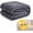 Dark Gray, variant on Emotional Support Blanket Yellow for Dogs Security Blanket, Calming Dog Blanket, Throw Rabbit Designed for Pets, Soft and Comfortable for Indoors Sofa