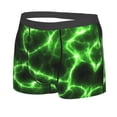 thumbnail image 2 of Kll Green Lightning Men'S Cotton Boxer Briefs Underwear-Small, 2 of 9