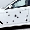 thumbnail image 2 of Car Stickers 3D Bullet Hole Auto Motorcycle Scratch Realistic Funny Decals 3, 2 of 5