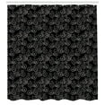 thumbnail image 3 of Ambesonne Bicycle Shower Curtain, Vintage Bikes Grunge, 69"Wx84"L, Black and White, 3 of 3