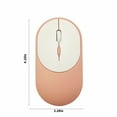 thumbnail image 3 of EGNMCR Mute Wireless-mode Mouse Thin And Easy Key Mute Plug And Play Compatible Rechargeable Ergonomic Design Three-way DPI Adjustment Universal Mouses, 3 of 7