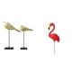 thumbnail image 1 of Estatuas de pájaros,Estatuas de pájaros de madera,decoración del hogar,decoraciones de pájaros,Estatua de estaca de jardín,Adorno de flamenco para jardín,patio,porche,Estatua de, 1 of 8
